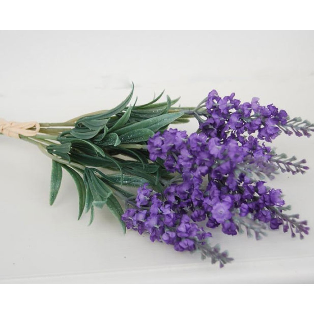 Artificial Lavender in Bloom Bundle 30cm Artificial Flowers